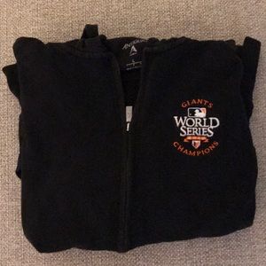 Women’s Antigua Zip Up Hoodie - SF Giants